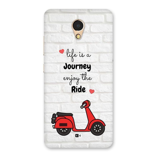Life Is A Journey Back Case for Lenovo P2