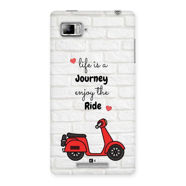 Life Is A Journey Back Case for Lenovo Vibe Z K910
