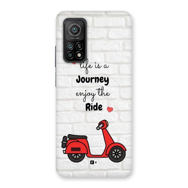 Life Is A Journey Back Case for Mi 10T 5G