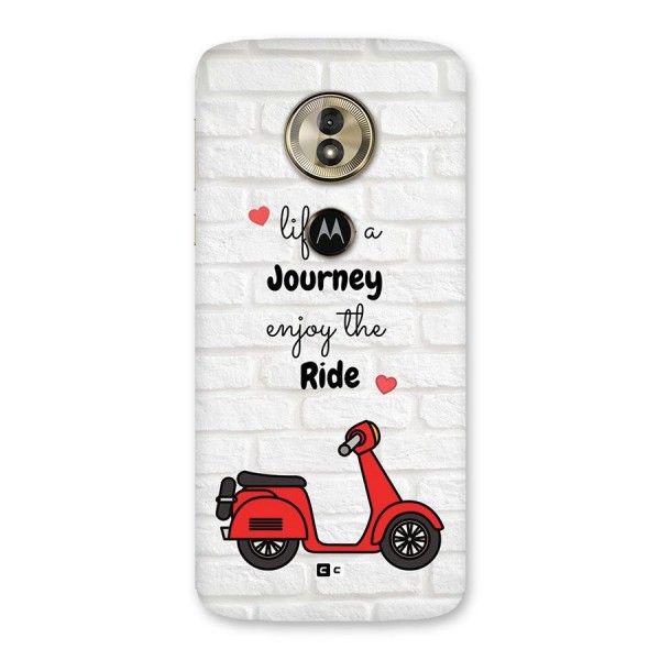 Life Is A Journey Back Case for Moto G6 Play