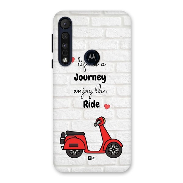 Life Is A Journey Back Case for Motorola One Macro
