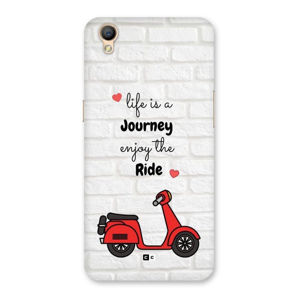 Life Is A Journey Back Case for Oppo A37