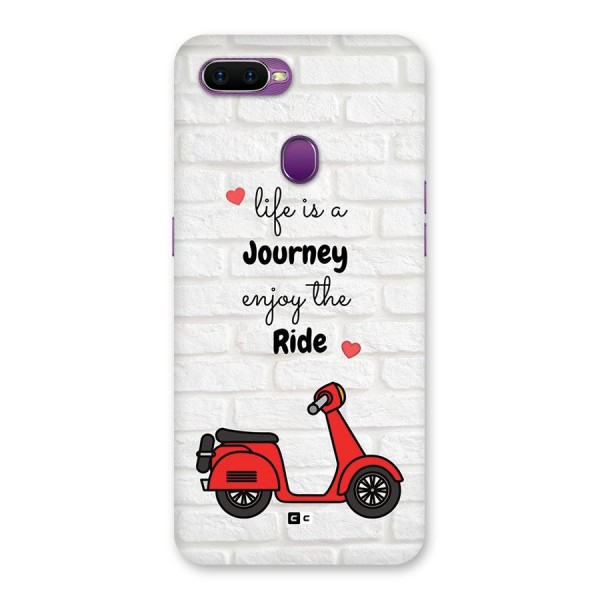 Life Is A Journey Back Case for Oppo F9