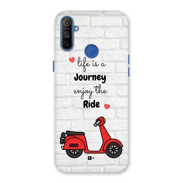 Life Is A Journey Back Case for Realme Narzo 10A