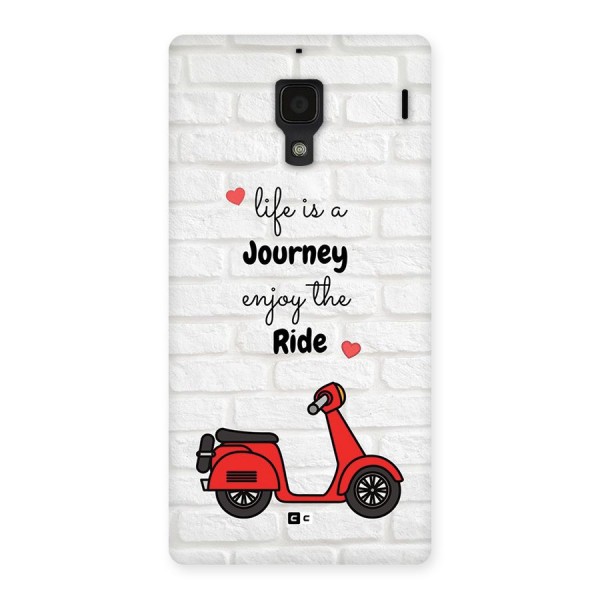 Life Is A Journey Back Case for Redmi 1s