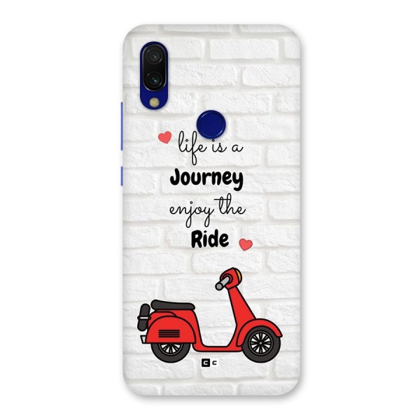 Life Is A Journey Back Case for Redmi 7