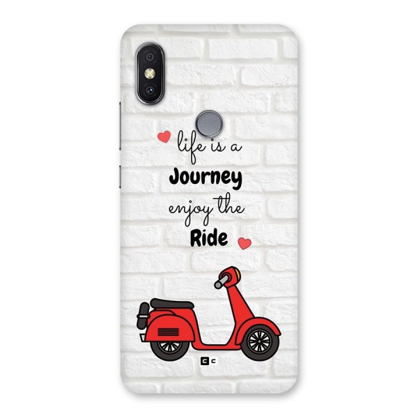Life Is A Journey Back Case for Redmi Y2