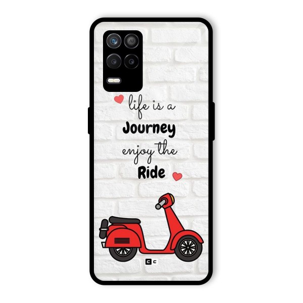 Life Is A Journey Glass Back Case for Realme 9 5G