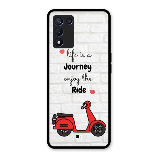 Life Is A Journey Glass Back Case for Realme 9 5G Speed