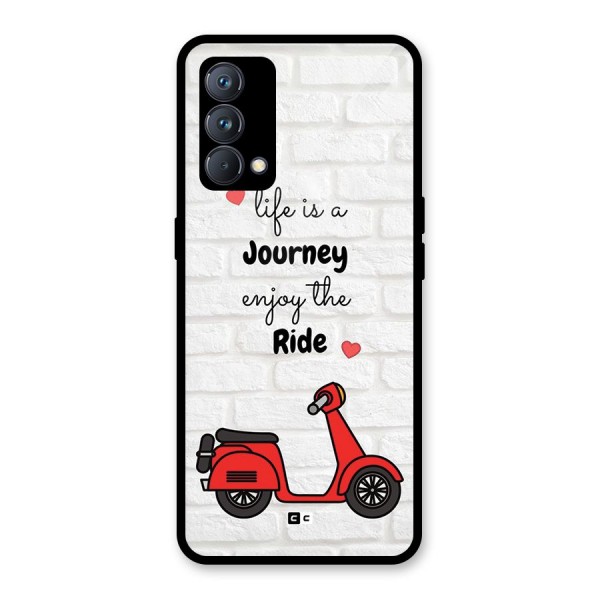 Life Is A Journey Glass Back Case for Realme GT Master Edition