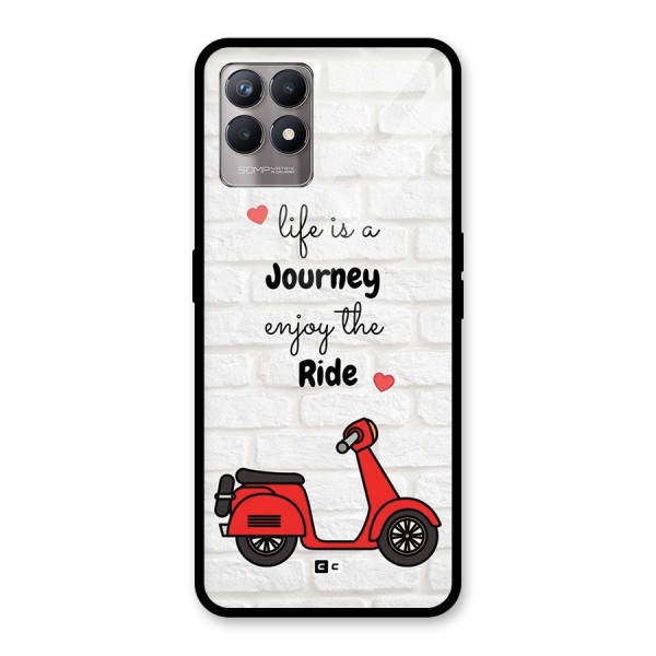 Life Is A Journey Glass Back Case for Realme Narzo 50