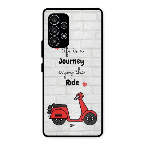 Life Is A Journey Metal Back Case for Galaxy A53 5G