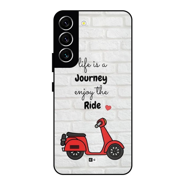 Life Is A Journey Metal Back Case for Galaxy S22 5G