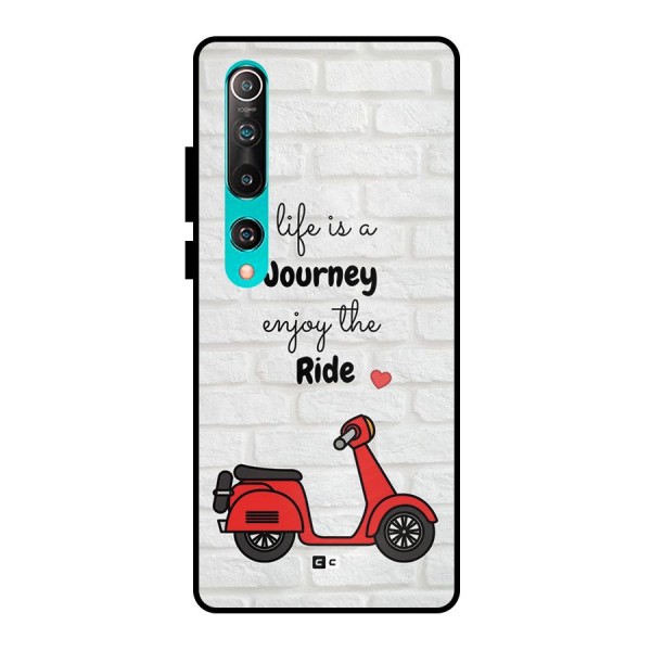Life Is A Journey Metal Back Case for Mi 10
