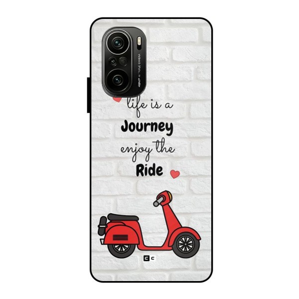 Life Is A Journey Metal Back Case for Mi 11X Pro