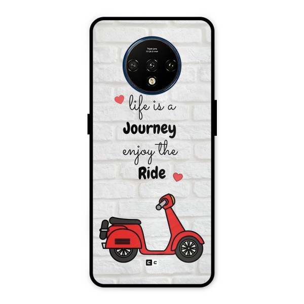 Life Is A Journey Metal Back Case for OnePlus 7T