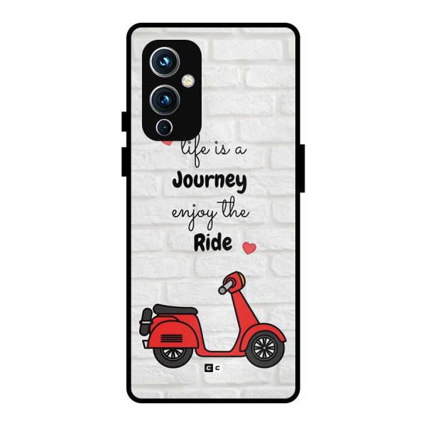 Life Is A Journey Metal Back Case for OnePlus 9