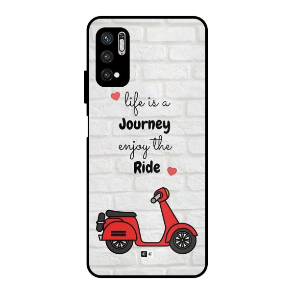Life Is A Journey Metal Back Case for Poco M3 Pro 5G