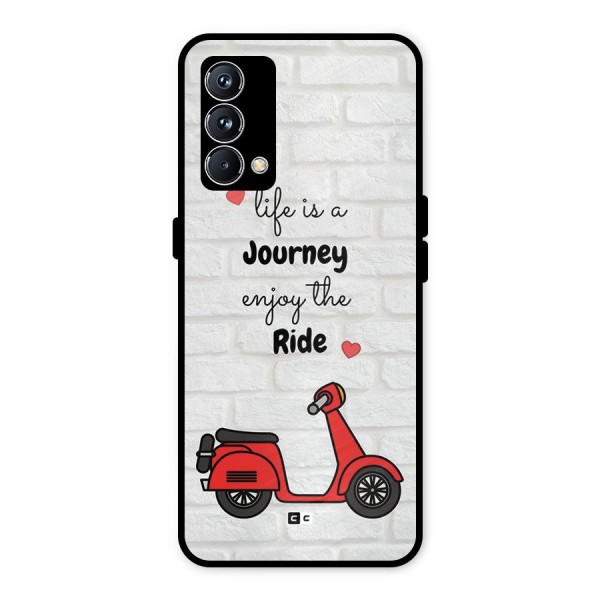 Life Is A Journey Metal Back Case for Realme GT Master Edition