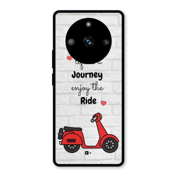 Life Is A Journey Metal Back Case for Realme Narzo 60 Pro