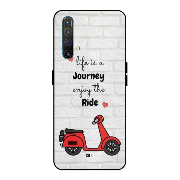 Life Is A Journey Metal Back Case for Realme X3