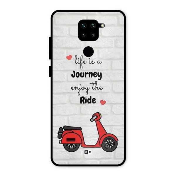 Life Is A Journey Metal Back Case for Redmi Note 9