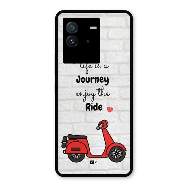Life Is A Journey Metal Back Case for iQOO Neo 6 5G