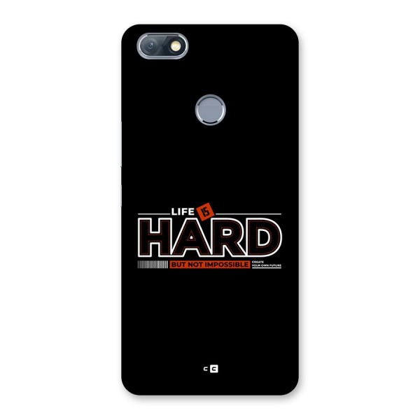 Life Is Hard Back Case for Infinix Note 5