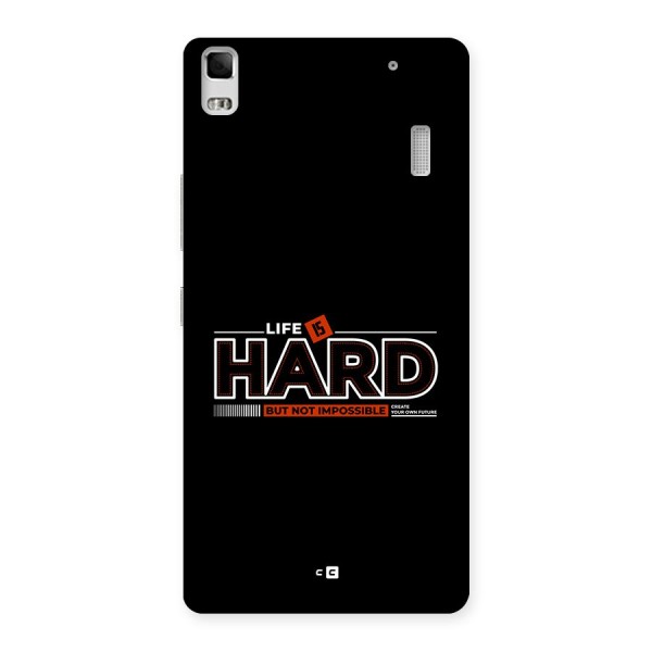 Life Is Hard Back Case for Lenovo K3 Note
