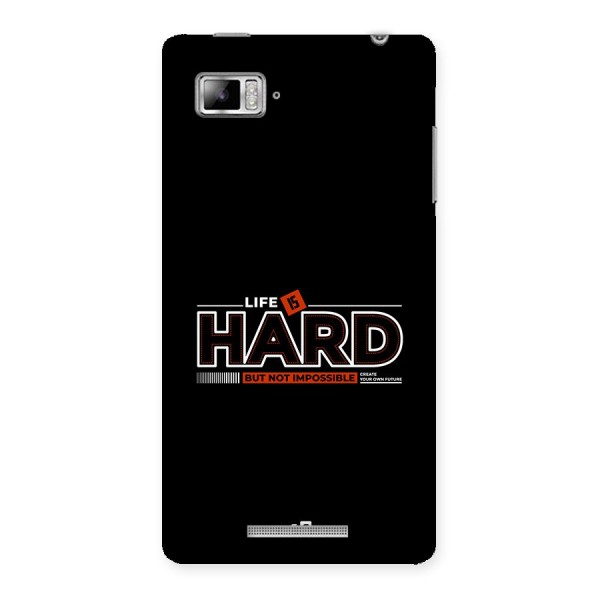 Life Is Hard Back Case for Lenovo Vibe Z K910