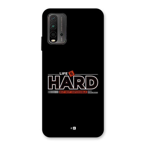 Life Is Hard Back Case for Redmi 9 Power