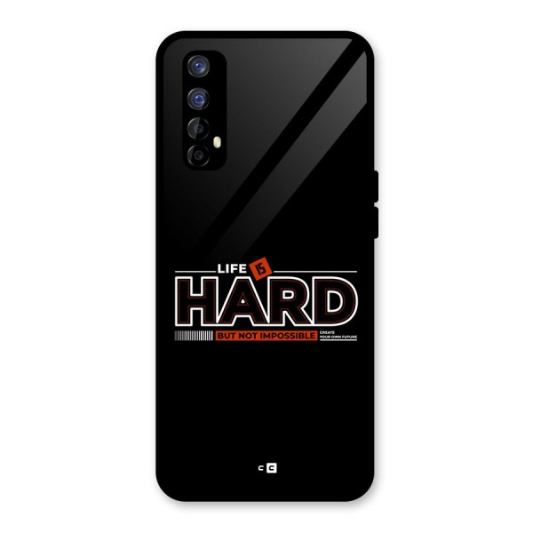 Life Is Hard Glass Back Case for Realme Narzo 20 Pro
