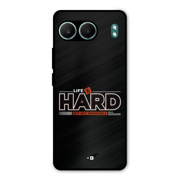 Life Is Hard Metal Back Case for OnePlus Nord 4