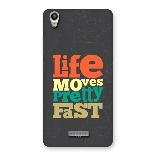 Life Moves Fast Back Case for Lava Pixel V1