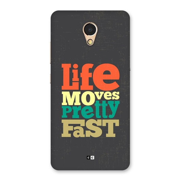 Life Moves Fast Back Case for Lenovo P2