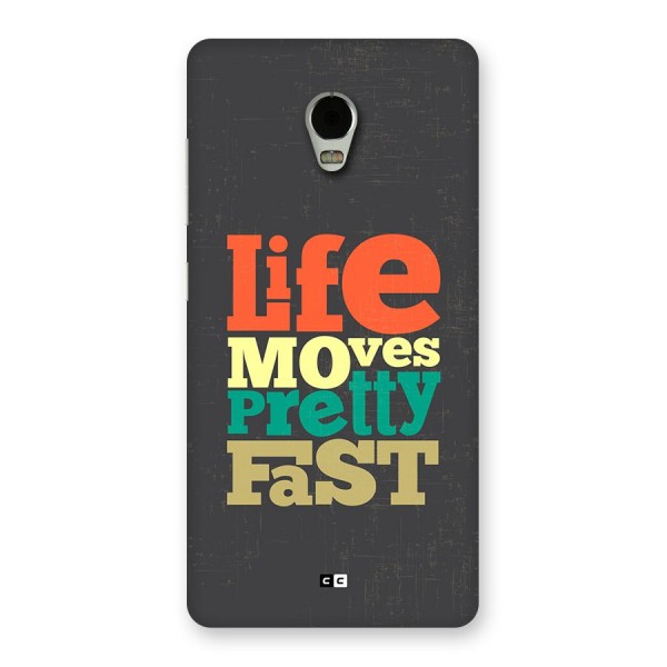 Life Moves Fast Back Case for Lenovo Vibe P1
