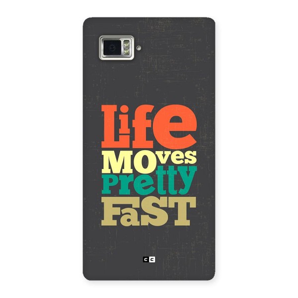 Life Moves Fast Back Case for Lenovo Vibe Z2 Pro K920