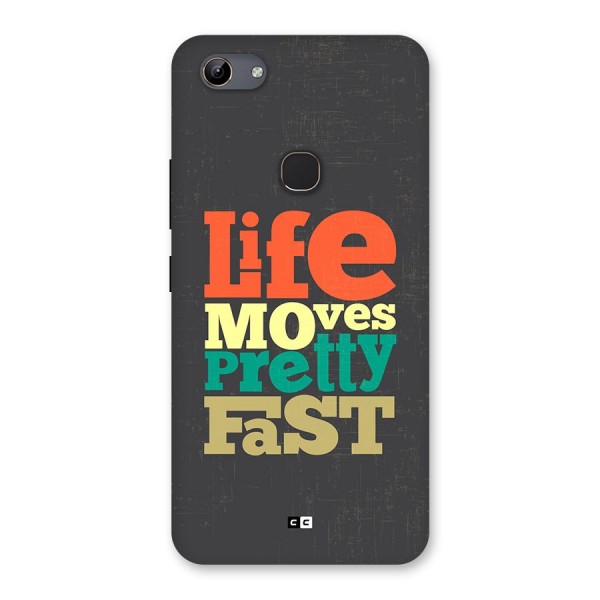 Life Moves Fast Back Case for Vivo Y81