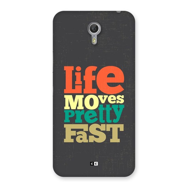 Life Moves Fast Back Case for Zuk Z1