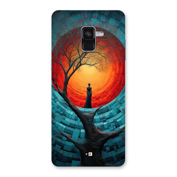 Life Tree Back Case for Galaxy A8 Plus