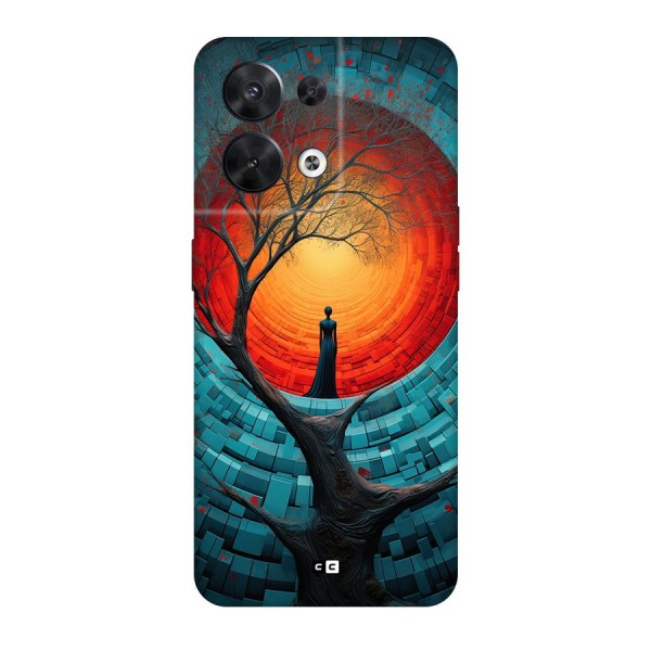 Life Tree Back Case for Oppo Reno8 5G