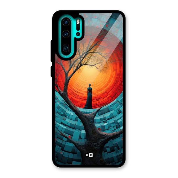 Life Tree Glass Back Case for Huawei P30 Pro