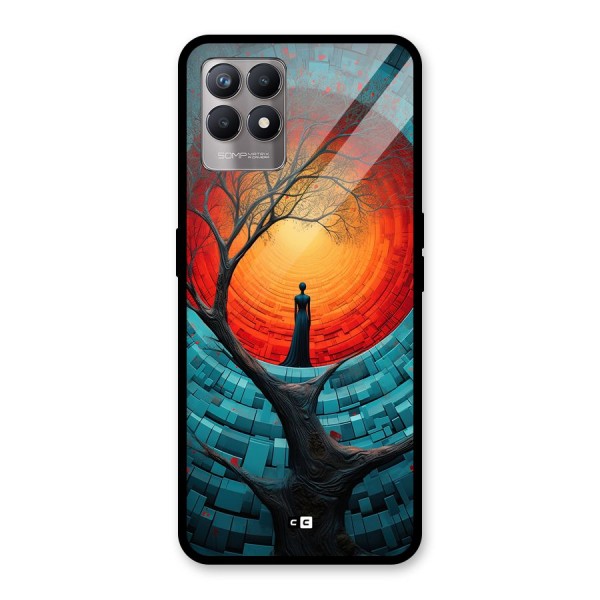 Life Tree Glass Back Case for Realme Narzo 50