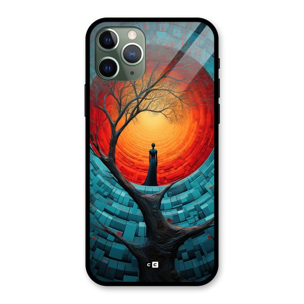 Life Tree Glass Back Case for iPhone 11 Pro
