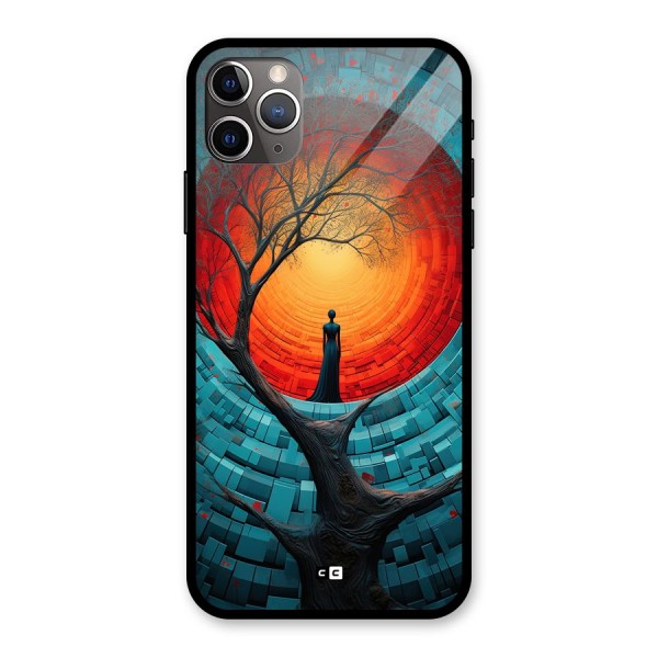 Life Tree Glass Back Case for iPhone 11 Pro Max