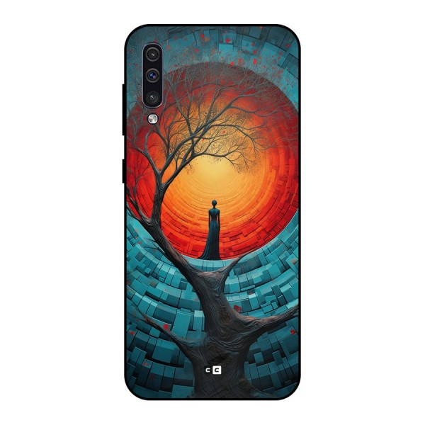 Life Tree Metal Back Case for Galaxy A30s
