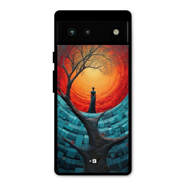 Life Tree Metal Back Case for Google Pixel 6