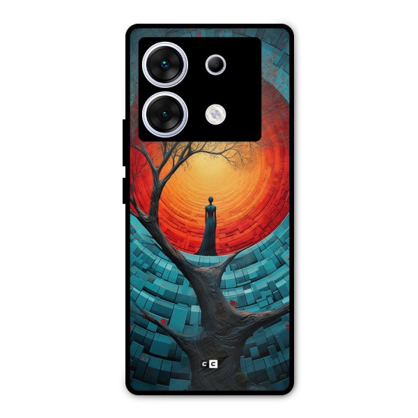 Life Tree Metal Back Case for Infinix Zero 30 5G