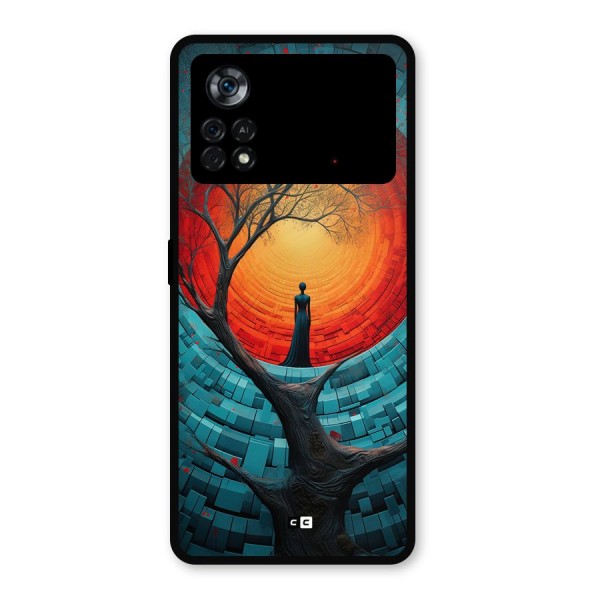 Life Tree Metal Back Case for Poco X4 Pro 5G