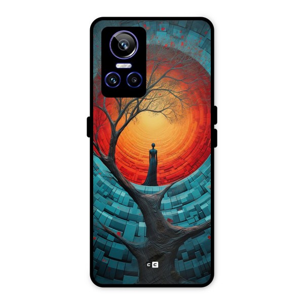 Life Tree Metal Back Case for Realme GT Neo 3